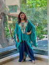Green Shaded Skirt set