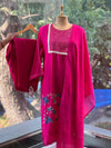 Rani Pink Dupatta Set