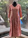 Maroon Dupatta Set