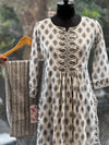 White Block Printed Set