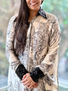Big floral printed kurta