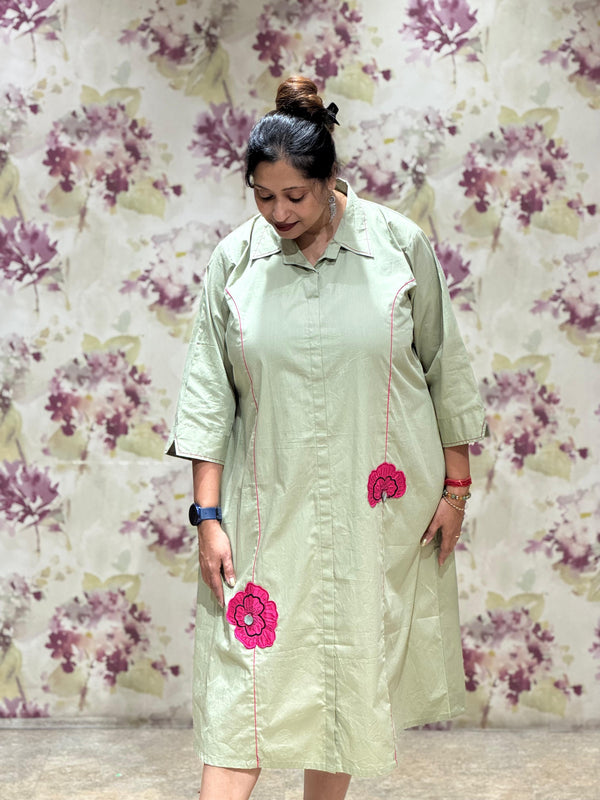 Pastel Green Tunic