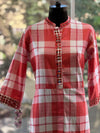 Printed Mirror Yolk Tunic