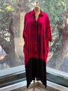 Pink Shaded Kaftan Co Ord