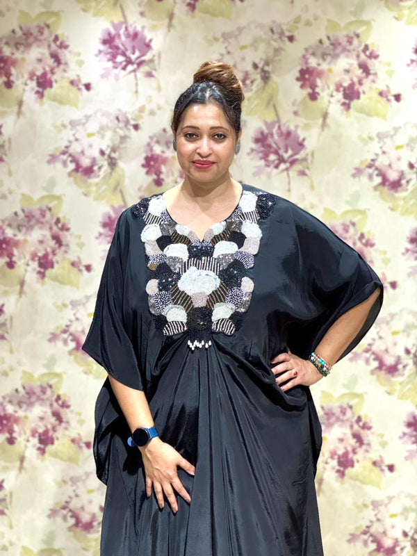 Black Kaftan Tunic