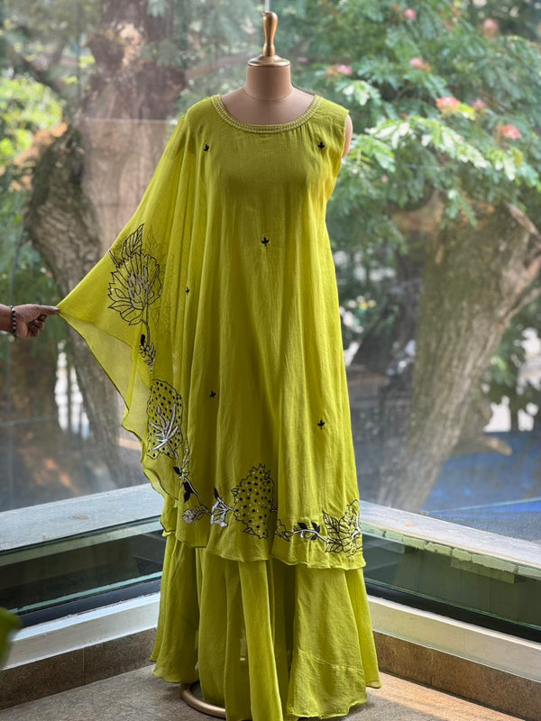 Green Mul Tunic