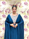 Navy Blue Kaftan Gown