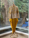 Mustard Stylish Jacket Set