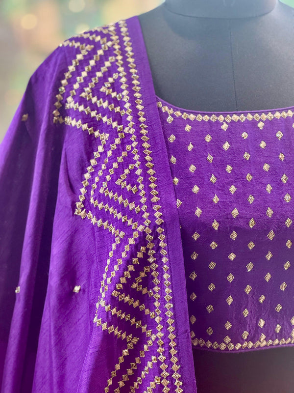 Purple Lehenga