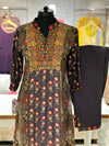 Dark Wine Digital Print Co Ord