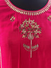 Pink Gota Work Dupatta Set