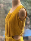 Yelllow Crushed Tunic