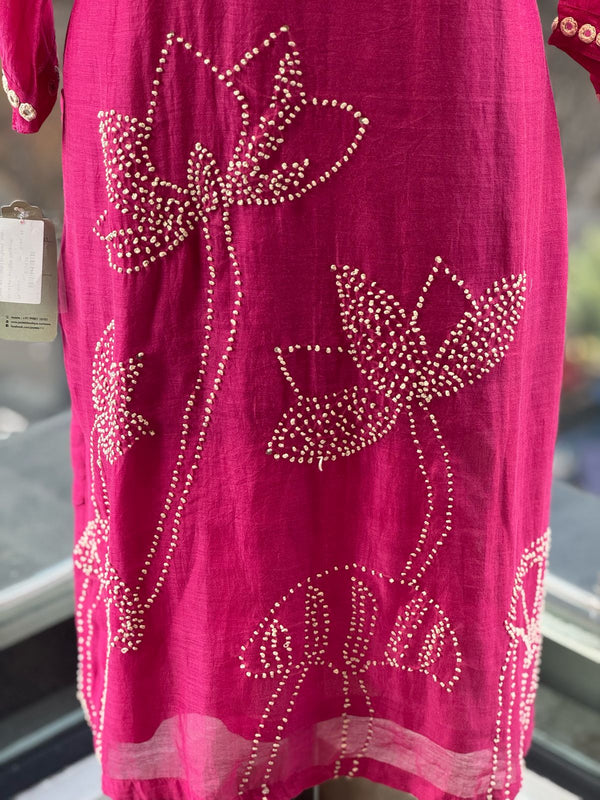 Pink Knot Work Suit