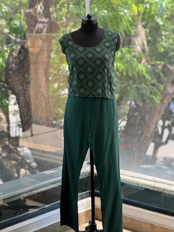 Green Jacket Set