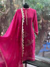 Pink Knot Work Suit