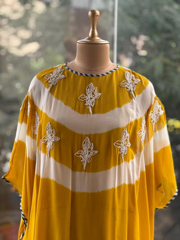 Yellow Kaftan Co Ord