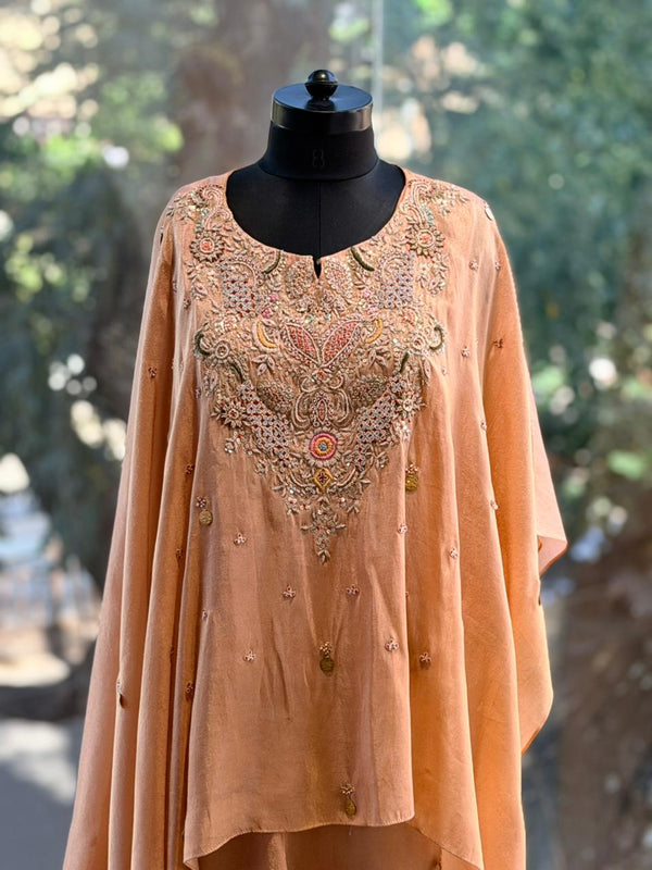 Peach Tissue Co Ord