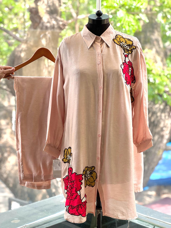 Peach Box Style Co Ord