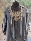 Grey Palazzo Set