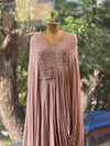 Light Pink Kaftan Style Gown
