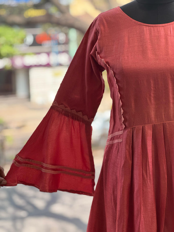 Rust Aplique Work Co Ord