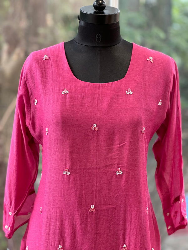 Pink Mul Suit