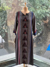 Black Printed Dupatta Set