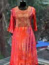 Orange Sharara Set