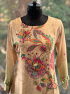 Beige Digital Printed Suit Set