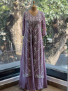 Mauve Jacket Style Gown