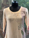 Beige printed Suit Set
