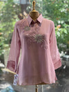 Pink Organza Co Ord