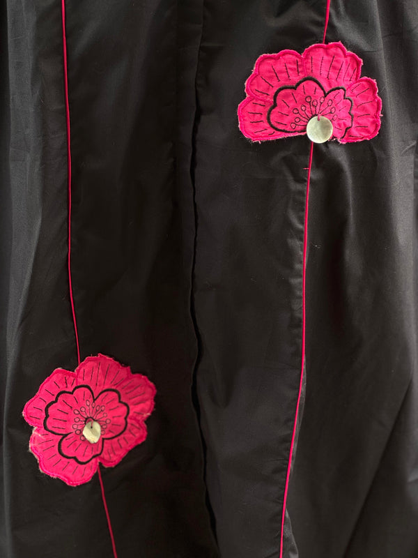 Black Applique Tunic