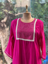 Rani Pink Dupatta Set