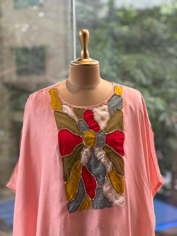 Pink Kaftan Set