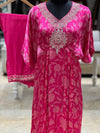 Pink Bandhej Co Ord