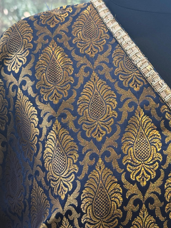 Blue Banarasi Co Ord