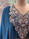 Blue Skirt Set