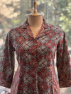 Maroon Printed Tunic