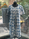 White/Blue Floral Co ord