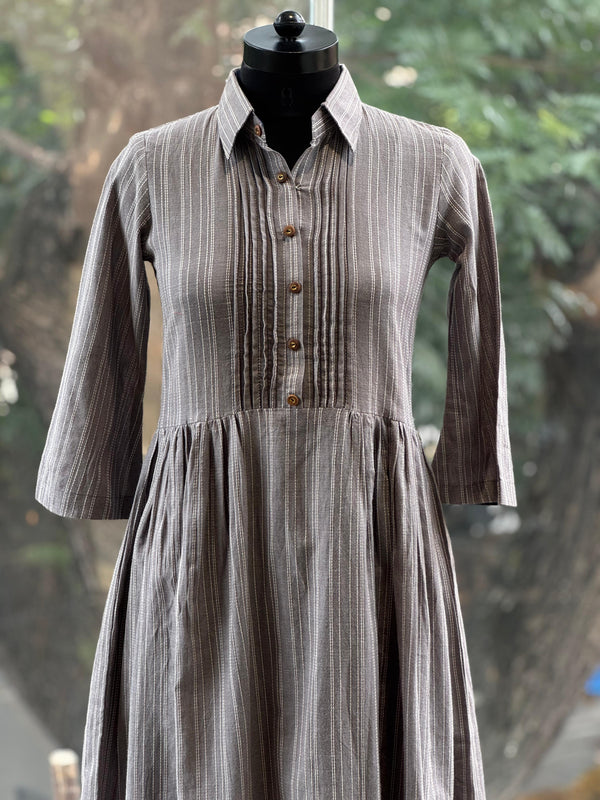 Grey Collared Tunic
