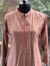 Light Brown Embroidered Suit
