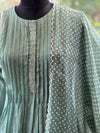 Green Mul Suit Set