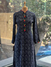 Navy Blue Printed Tunic