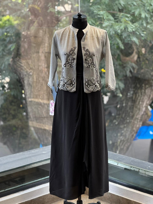 Black Grey tunic