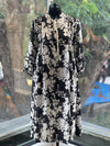Black Printed Dupatta Set