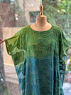 Green/Blue Shaded Kaftan Co Ord