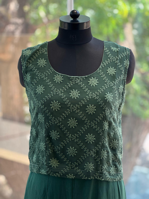 Green Jacket Set