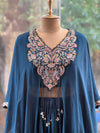 Blue Skirt Set