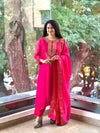 Pink Organza Suit